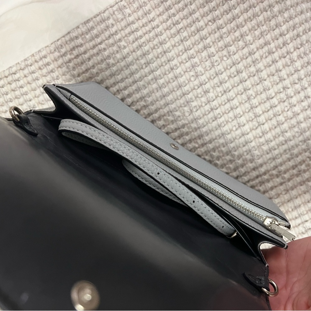 Coach Sky Blue Floral Crossbody Bag - Picture 4 of 7